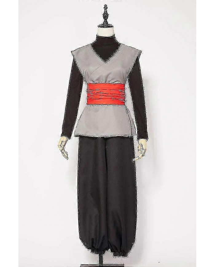 Anime Super Son Goku Noir Zamasu Kai Cosplay Costume Tenues Halloween Carnaval Suit-r