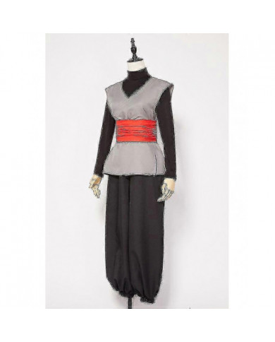 Anime Super Son Goku Noir Zamasu Kai Cosplay Costume Tenues Halloween Carnaval Suit-r