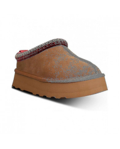 Plate-forme pour femmes Mini bottes pantoufles pour femmes Pantoufles d'intérieur à enfiler en fourrure Polaire [...]