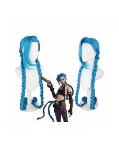 Crit Loli Jinx Costume Loose Cannon Cosplay Outfit Femme Halloween Carnaval Costume