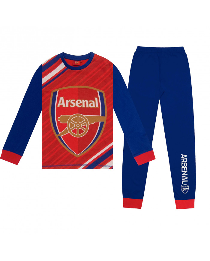 Arsenal FC Boys Pyjamas Long Sublimation Kids CADEAU DE FOOTBALL OFFICIEL