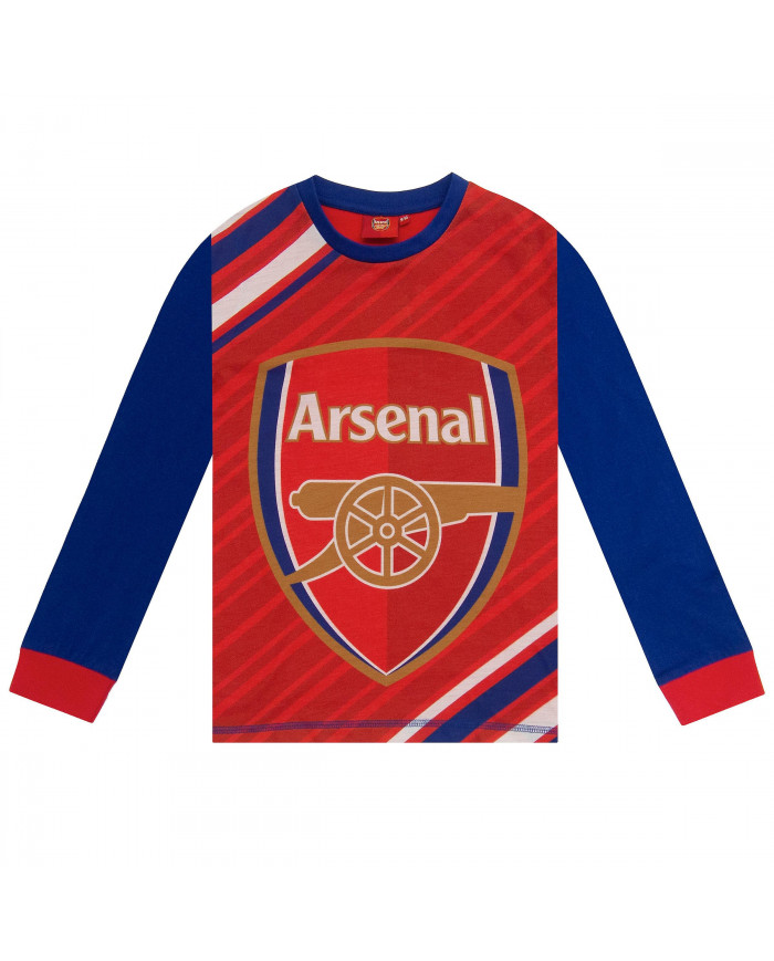 Arsenal FC Boys Pyjamas Long Sublimation Kids CADEAU DE FOOTBALL OFFICIEL