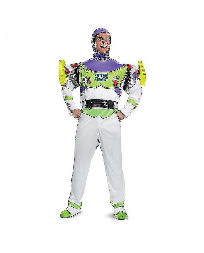 Halloween Toy Story Buzz Lightyear Cosplay Costume Cartoon Doll Stage Performance Bodysuit Adults Costume Full Suits