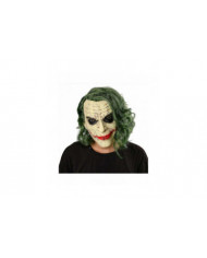 Masque Joker d’Halloween, Masque en latex de clown d’horreur cosplay, Perruque aux cheveux blancs, Pour costume de [...]