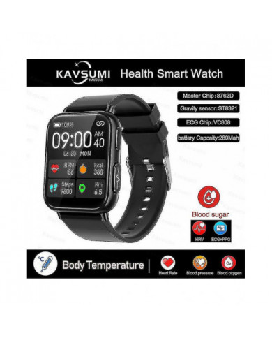 2023 Nouvelle Glycémie Smartwatch Hommes 1,91 Pouces 365 * 400 Hd Écran Ecg + ppg Montre Intelligente Surveillance [...]