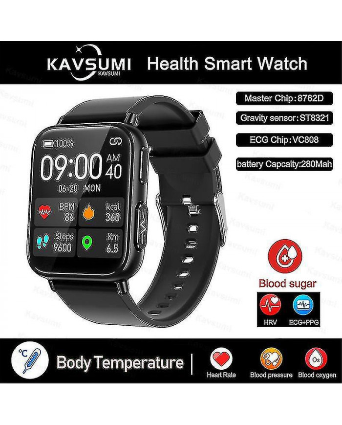 2023 Nouvelle Glycémie Smartwatch Hommes 1,91 Pouces 365 * 400 Hd Écran Ecg + ppg Montre Intelligente Surveillance [...]