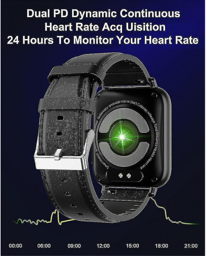 2023 Nouvelle Glycémie Smartwatch Hommes 1,91 Pouces 365 * 400 Hd Écran Ecg + ppg Montre Intelligente Surveillance [...]