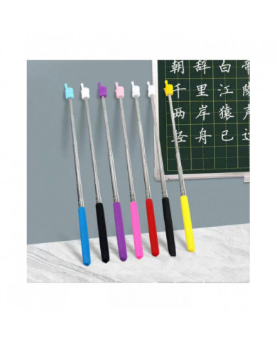 Finger Pointer Stick Professional Telescopic Teachers Pointer Long-lasting Handheld Pointer Stick for Classroom