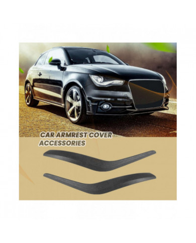 Couvercle de poignée de porte intérieure gauche / droite de voiture pour X1 E84 2010-2016 noir