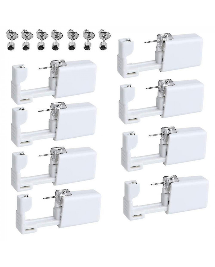 Pistolet de perçage d’oreille avec clous d’oreille, paquet de 8 outils jetables de pistolet de perçage d’oreille [...]