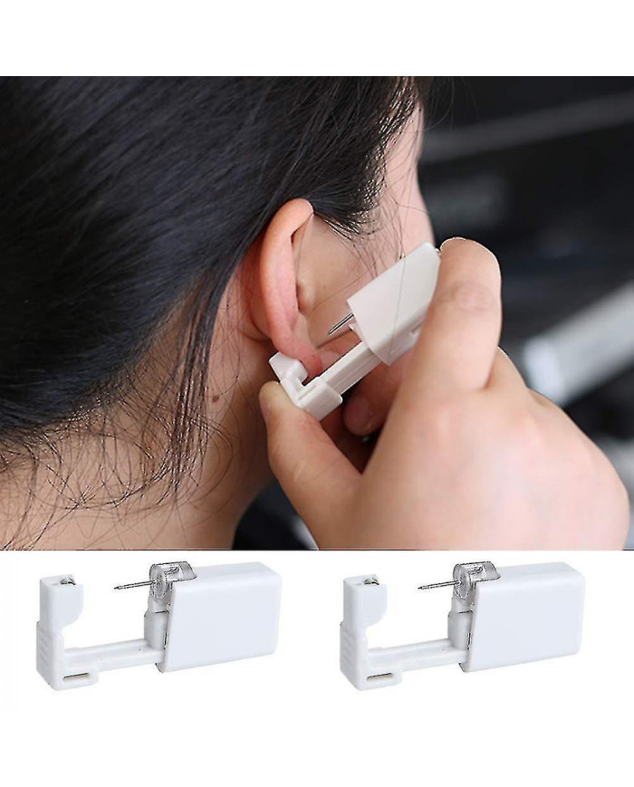 Pistolet de perçage d’oreille avec clous d’oreille, paquet de 8 outils jetables de pistolet de perçage d’oreille [...]