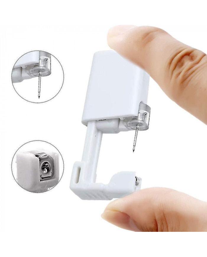 Pistolet de perçage d’oreille avec clous d’oreille, paquet de 8 outils jetables de pistolet de perçage d’oreille [...]