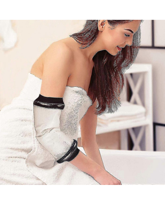 1 Pcs Housse de douche, Housse de douche Picc Line, Housses Picc Line pour le haut du bras, Protecteur de manchon [...]