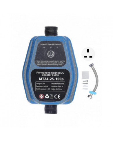 Pompe de surpression d’eau 100w 24v 25l ip56 pompe de surpression de douche automatique de détection intelligente [...]