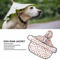 2 sets Dog Hooded Raincoat Reflective Fashion Waterproof Skin Friendly Dog Raincoat for Puppies Mushroom 2XL 2 sets Dog Hooded Raincoat Reflective Fashion Waterproof Skin Friendly Dog Raincoat for Puppies Mushroom 2XL