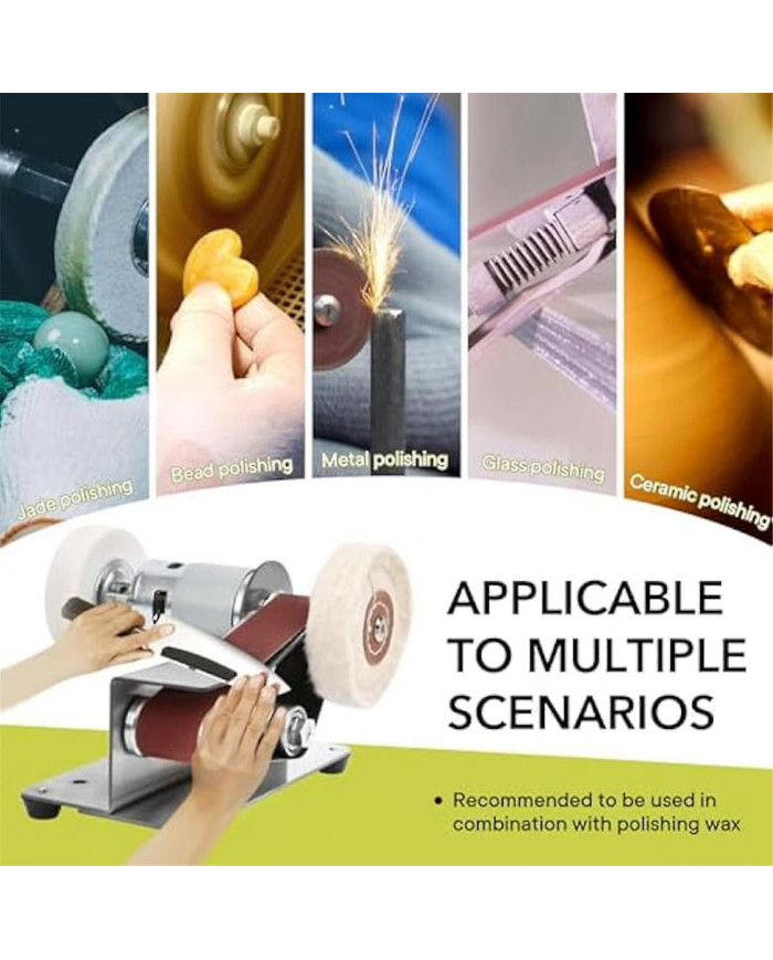 Prise d’Eu, ponceuse à bande, aiguiseur de couteau électrique à vitesse réglable, meuleuse à bande à 15 degrés, [...]