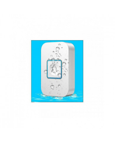 Kit de sonnette sans fil Ultra-longue portée de 400 m, résistant aux intempéries Ip55 avec lumière LED, contrôle [...]