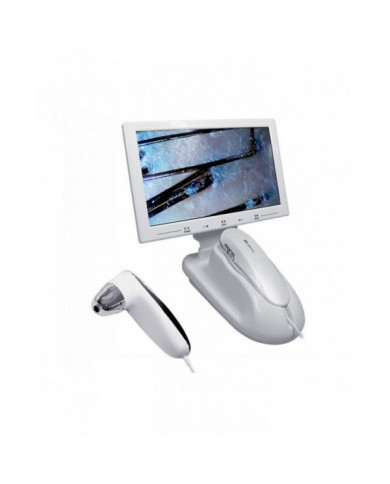 11 pouces Lcd écran peau cheveux cuir chevelu détecteur follicule pileux détecteur grossissant 200x test de microscope