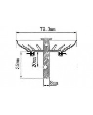 Franke Panier de vidange d’évier manuel diamètre 80 mm Frankeaa