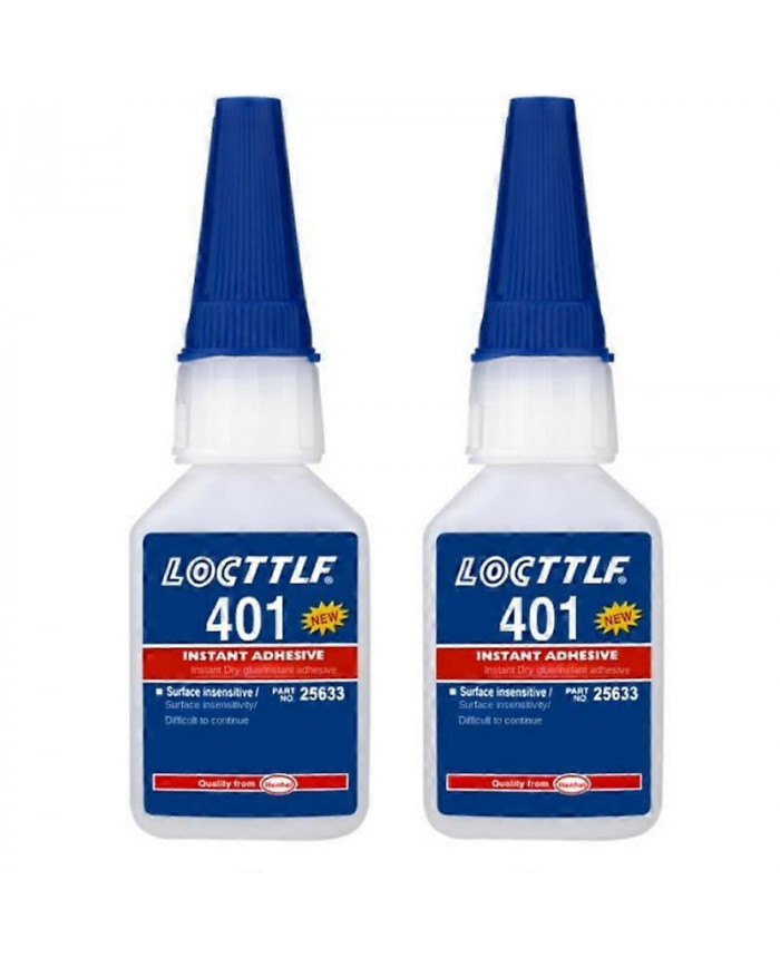 1-5pcs Loctite Henkel 401 (20ml) Super Colle Adhésive Instantanée