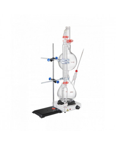Kit de distillation d’huiles essentielles, appareil de distillation de 2000 ml, kit de distillation de verrerie [...]