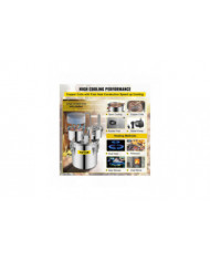 Distiller 5Gal 19L Eau 3 Pots Cuisinière à gaz Chaudière en acier inoxydable