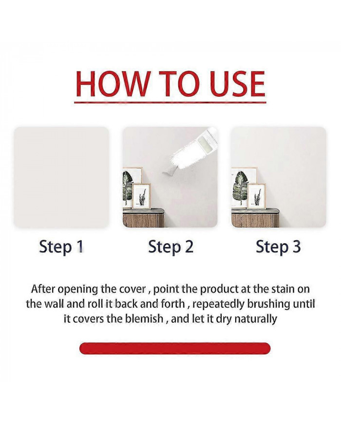 1-3x Blanc Couleur Mur Réparation Crème Roulant Brosse Mur Réparation Pâte Rouleau Brosse Pour Petit Rouleau De [...]