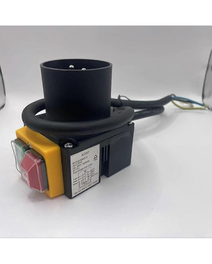 KOA7 250V 16A Fendeuse de bois Interrupteur à bouton électromagnétique HCK3T Machine de découpe de bûches