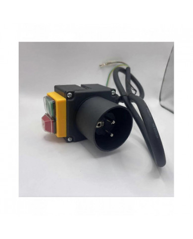 KOA7 250V 16A Fendeuse de bois Interrupteur à bouton électromagnétique HCK3T Machine de découpe de bûches