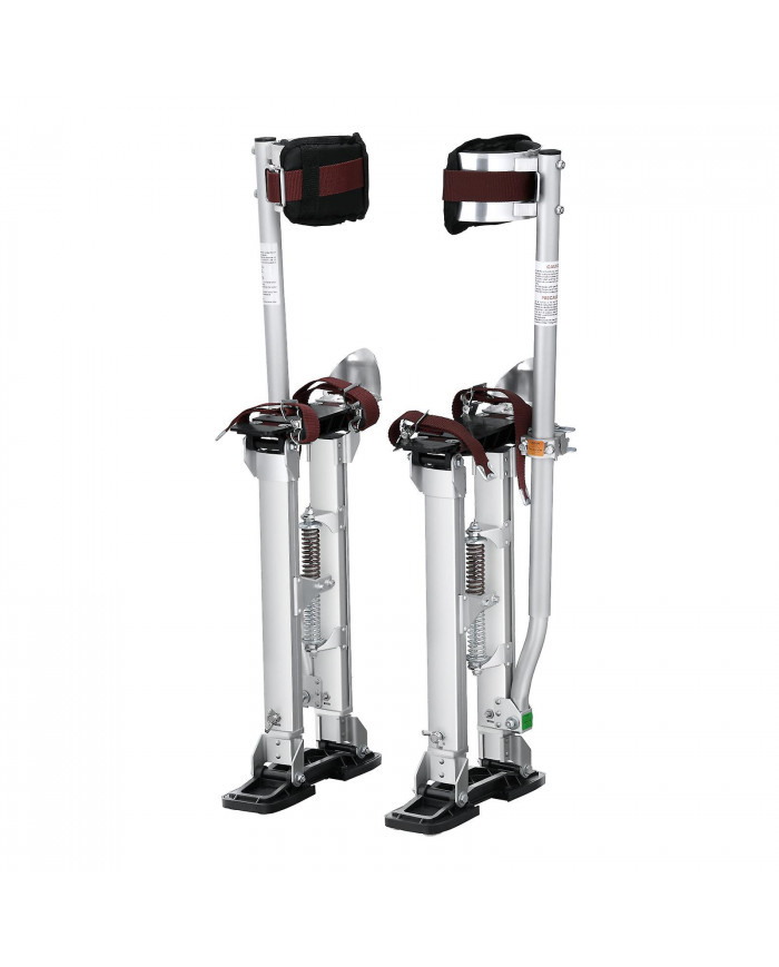 Échasses de cloisons sèches, échasses à outils en aluminium réglables de 18 '' à 30 '' pour la peinture de plaques [...]