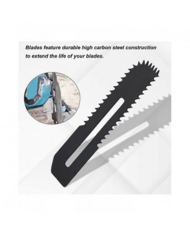 6-Pack Drywall Cut-Out Saw Blades for Cordless Cut-Out Saw, Cuts Drywall Up to 1-3/16Inch Thick (Depth Markings)