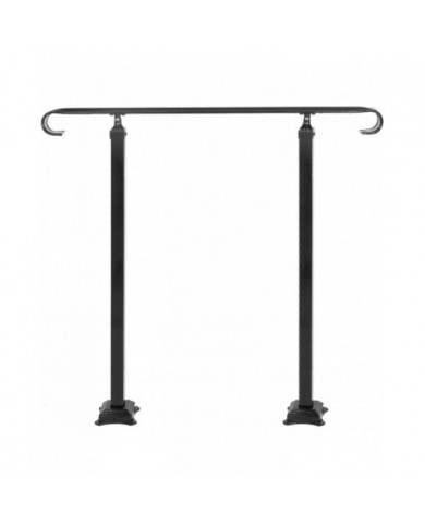 Rampe d’escalier en fer forgé