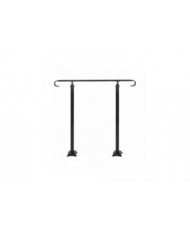 Rampe d’escalier en fer forgé