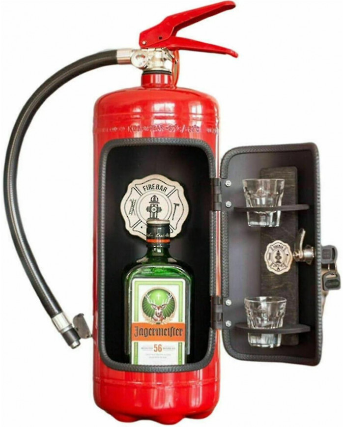 Extincteur Mini Bar pour Fireman Bar fait à la main, Extincteur Incendie Mini Bar Nouveauté Liquor Boîtes de [...]