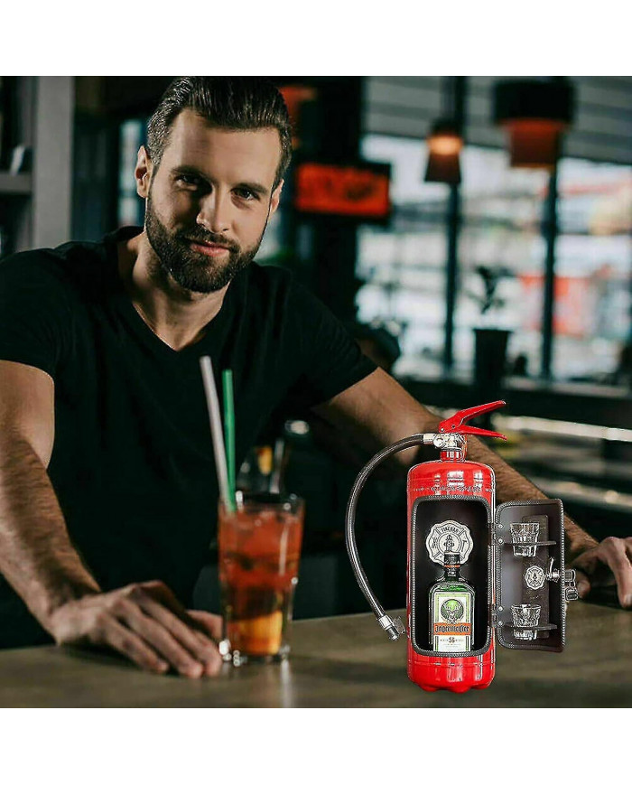 Extincteur Mini Bar pour Fireman Bar fait à la main, Extincteur Incendie Mini Bar Nouveauté Liquor Boîtes de [...]