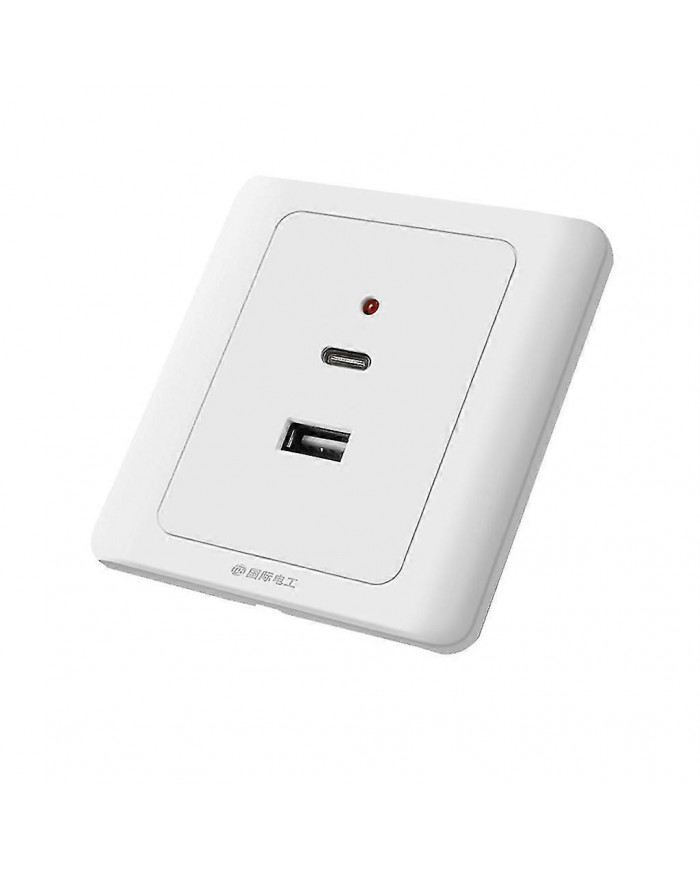Prise USB Typec Chargeur mural USB Prise de charge avec ports USB