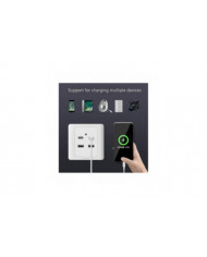 Prise USB Typec Chargeur mural USB Prise de charge avec ports USB