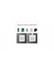 Prise USB Typec Chargeur mural USB Prise de charge avec ports USB