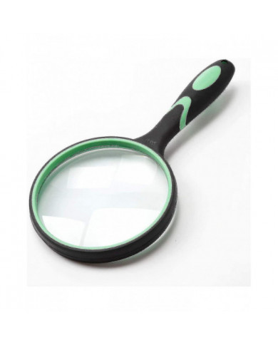 Grande loupe 10x loupe de lecture portative pour les personnes âgées et les enfants - 100mm 4 pouces lentille [...]