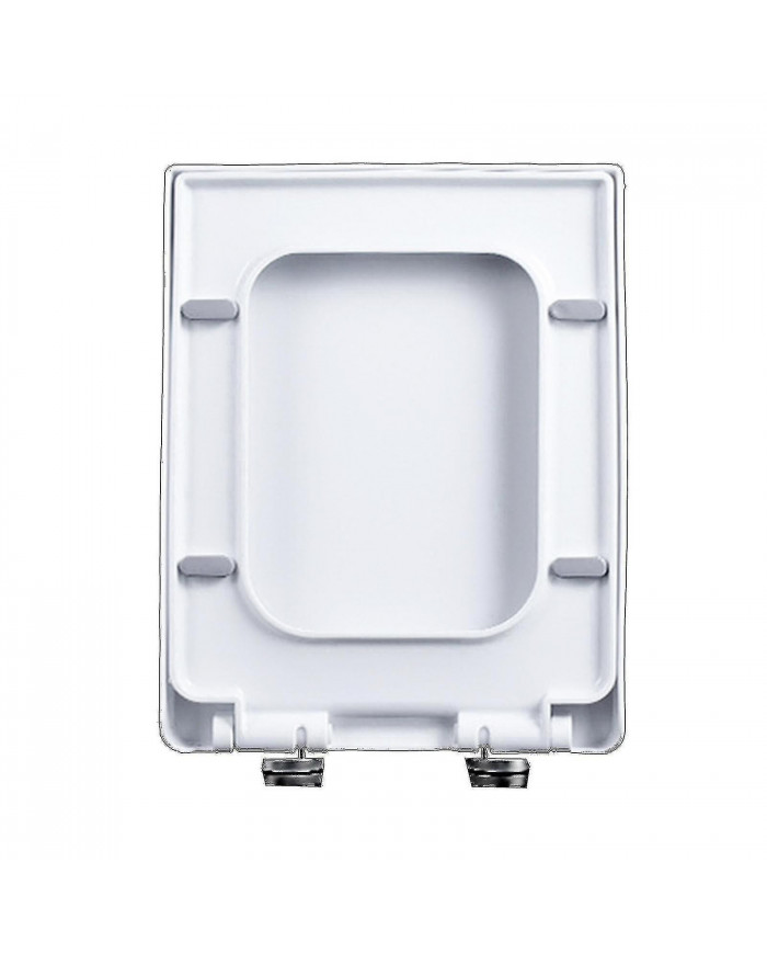 Sièges de toilettes Fermer Pp Forme carrée allongée Accessoires de salle de bain Durable Robuste 06C-PP Couvercle [...]