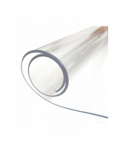 5 tailles Protecteur de Housse de Table en PVC Transparent Nappe Ronde En PVC Tapis De Bureau Épais 2.0mm [...]