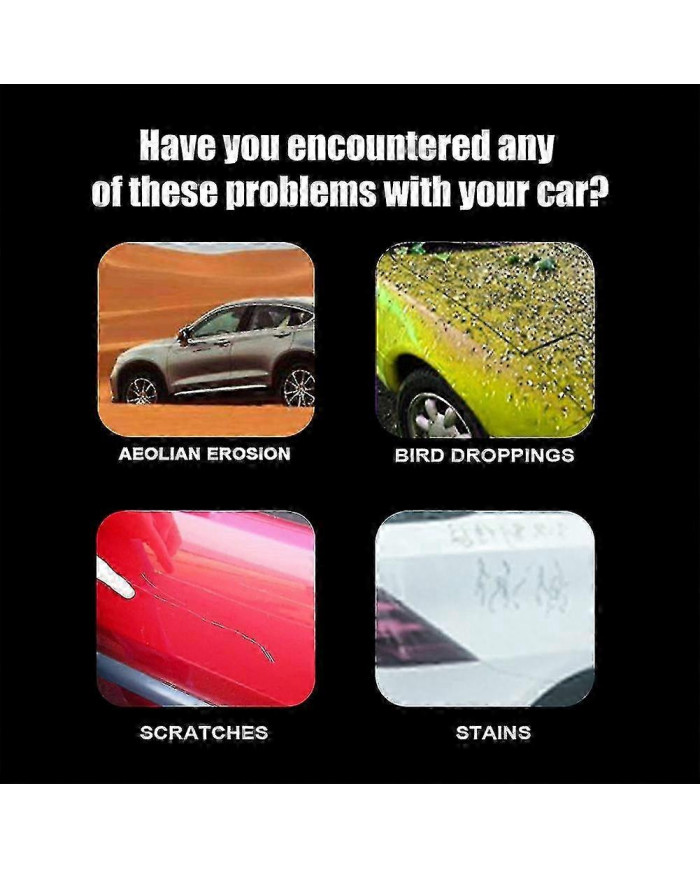 1-5x 3in1 High Protection Quick Car Coat Ceramic Coating Spray Hydrophobic 100ml