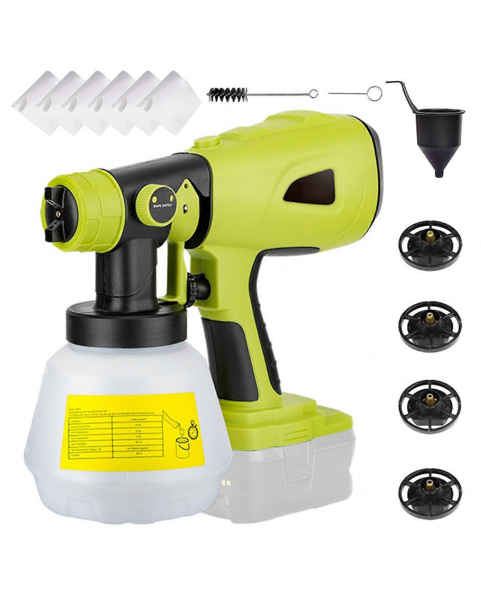 Remplacement du pulvérisateur de peinture sans fil pour Dewalt, batterie Ryobi 20v Max, pulvérisateur de peinture [...]