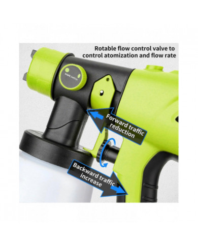 Remplacement du pulvérisateur de peinture sans fil pour Dewalt, batterie Ryobi 20v Max, pulvérisateur de peinture [...]