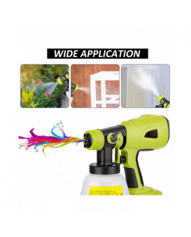 Remplacement du pulvérisateur de peinture sans fil pour Dewalt, batterie Ryobi 20v Max, pulvérisateur de peinture [...]