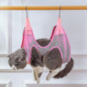 Chat Toilettage Nail Cutting Anti Scratch Fixed Bag Bath Trimming Restraint Bag Pet Beauty Hamac Hanging Pet [...]