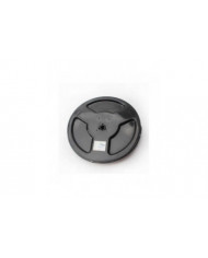 Miroir de circulation 30 cm, Professionnel, Résistant aux intempéries, Robuste, Intérieur et extérieur, Noir