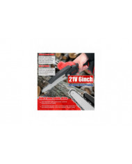 21V 6 pouces Portable Électrique Scies D’élagage Petit Bois Fendage Tronçonneuse Brosse Moteur Une Main Woodwo