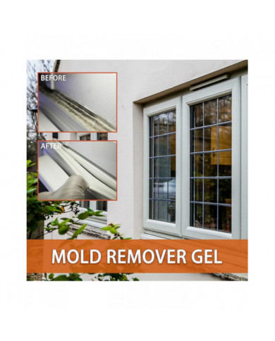 2x Gel Dissolvant De Moisissure Pour Anneau En Caoutchouc De Machine À Laver, Bande D’étanchéité De Réfrigérateur, [...]