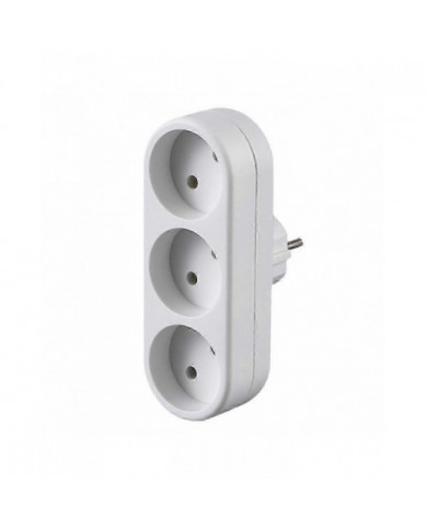 EU Ground Wall Socket Adapter Plug Extension Power Outlet Converter 3500W